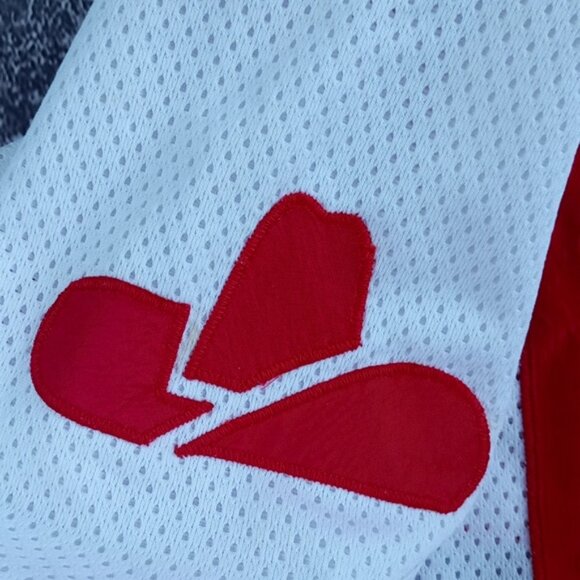 Vintage 90s/80s Calgary Cowboys Hockey Jersey TEX #1 PRO JOY WHA - Picture 5 of 9